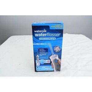 Waterpik Waterflosser Cordless Plus Oral Irrigator 4 Tips Included New WP-455W